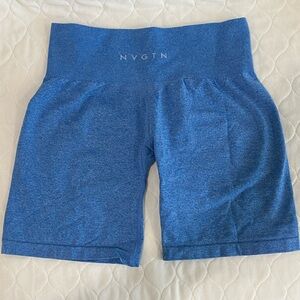 NVGTN Women's Vibrant Blue Bike Shorts
